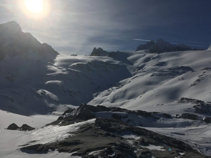 Nach dem starken Schneefall