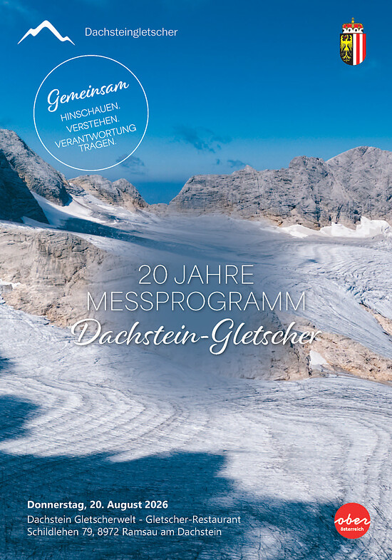 Veranstaltungshinweis: 20 Jahre Gletscherforschung am Dachstein  